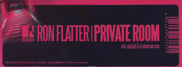Ron Flatter - Private Room | Playmate Music (PLAYM 008) - 3 Ron Flatter - Private Room | Playmate Music (PLAYM 008) - 3