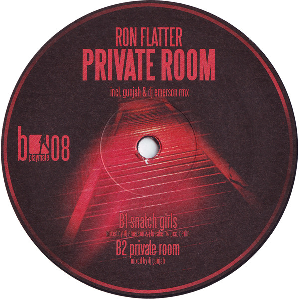 Ron Flatter - Private Room | Playmate Music (PLAYM 008) - 5 Ron Flatter - Private Room | Playmate Music (PLAYM 008) - 5