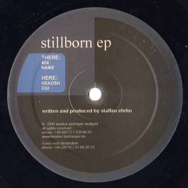 Slobodan - Stillborn EP | Tinnitus Tonträger (TIN005) - 3 Slobodan - Stillborn EP | Tinnitus Tonträger (TIN005) - 3