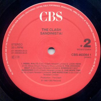 The Clash - Sandinista! | CBS (463364 1) - 4