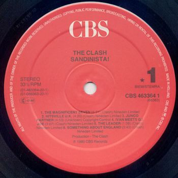 The Clash - Sandinista! | CBS (463364 1) - 3