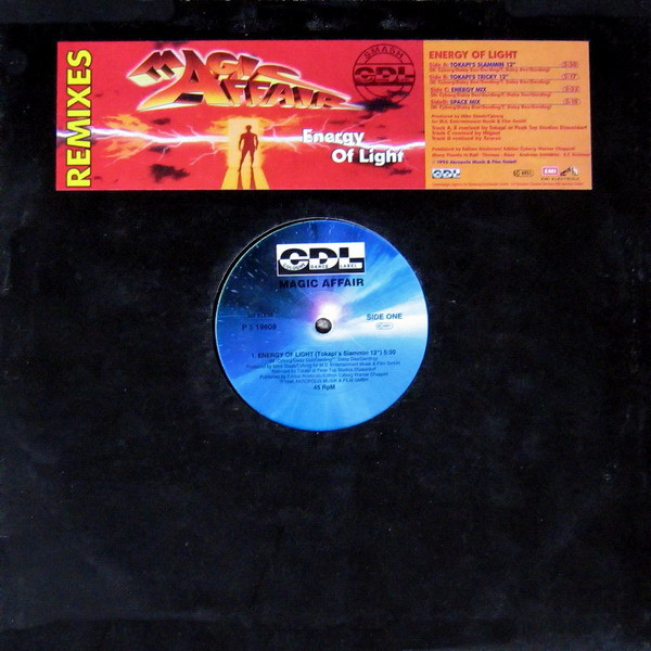 Magic Affair - Energy Of Light (Remixes) | CDL - Cologne Dance Label (P 5 19608) - main