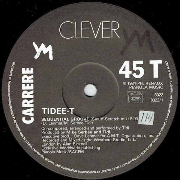 Tidi - Sequential Groove | Carrere (8322) - 2
