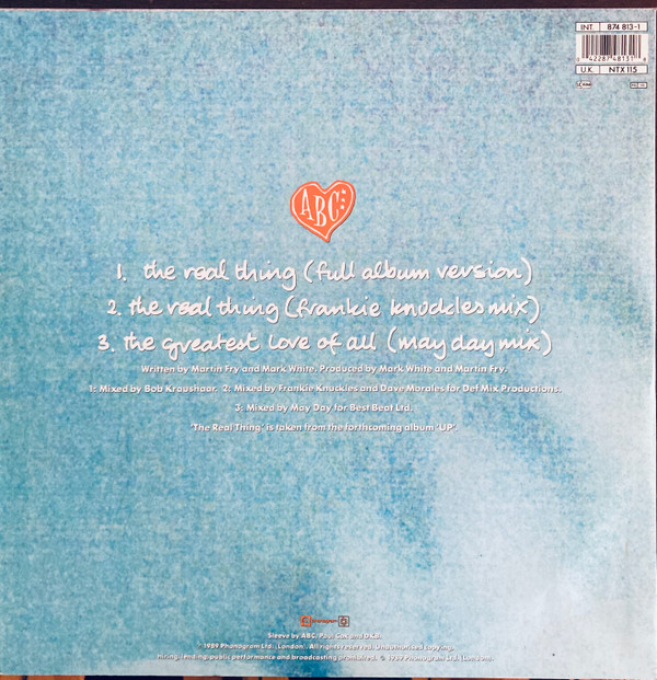 ABC - The Real Thing | Phonogram (874 813-1) - 2
