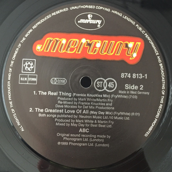 ABC - The Real Thing | Phonogram (874 813-1) - 4
