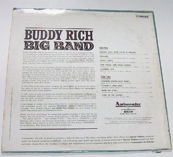 The Buddy Rich Big Band Swingin'