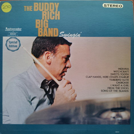 The Buddy Rich Big Band - The Buddy Rich Big Band Swingin' | Ambassador Records (S/98056)