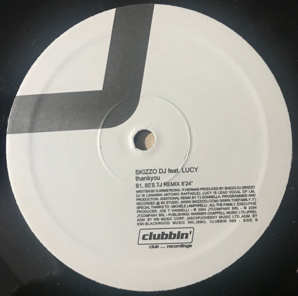Skizzo - Thank You | Clubbin' Records (CLUBBIN 069) - 4 Skizzo - Thank You | Clubbin' Records (CLUBBIN 069) - 4