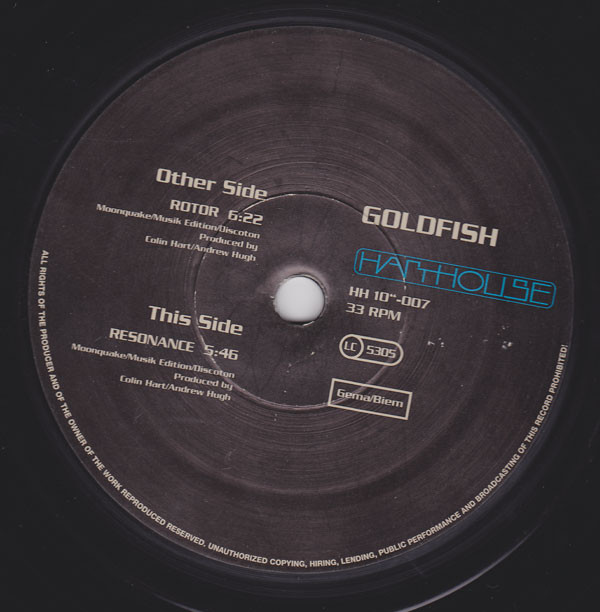 Goldfish - Rotor | Harthouse (HH 10"-007)