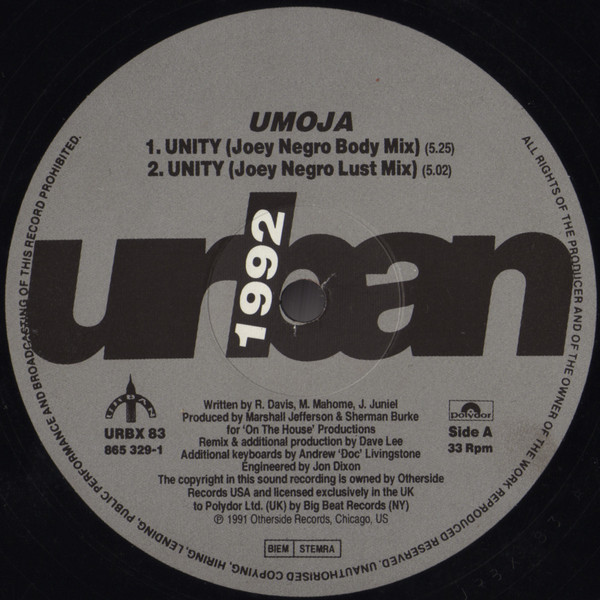 Umoja - Unity | Urban (URBX 83) - 3 Umoja - Unity | Urban (URBX 83) - 3