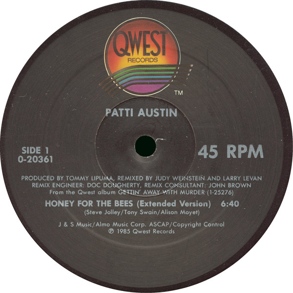 Patti Austin - Honey For The Bees | Qwest Records (0-20361)
