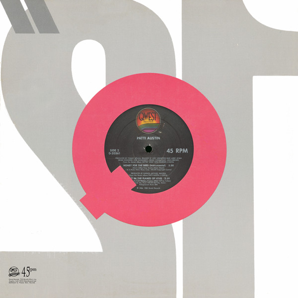 Patti Austin - Honey For The Bees | Qwest Records (0-20361) - 4 Patti Austin - Honey For The Bees | Qwest Records (0-20361) - 4