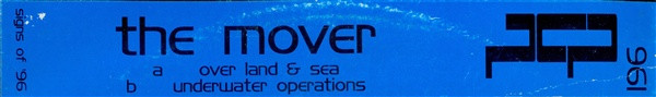 The Mover - Signs Of '96 | Planet Core Productions (PCP 961) - 3