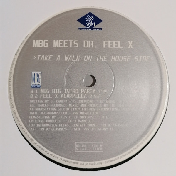 MBG ,meets Dr. FeelX - Take A Walk On The House Side | Dream Beat (DB 157) - 3 MBG ,meets Dr. FeelX - Take A Walk On The House Side | Dream Beat (DB 157) - 3