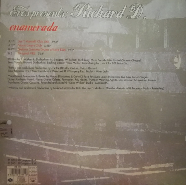 Eros Presents: Richard D. - Enamorada | Dream Beat (DB 175) - 2 Eros Presents: Richard D. - Enamorada | Dream Beat (DB 175) - 2