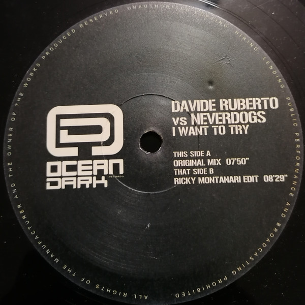 Davide Ruberto vs. Neverdogs - I Want To Try | Ocean Dark (ODK 24) - 2 Davide Ruberto vs. Neverdogs - I Want To Try | Ocean Dark (ODK 24) - 2