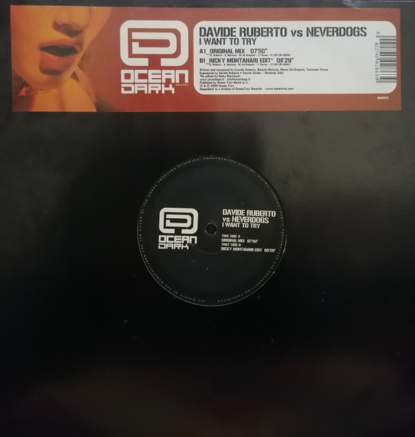 Davide Ruberto vs. Neverdogs - I Want To Try | Ocean Dark (ODK 24) - main Davide Ruberto vs. Neverdogs - I Want To Try | Ocean Dark (ODK 24) - main