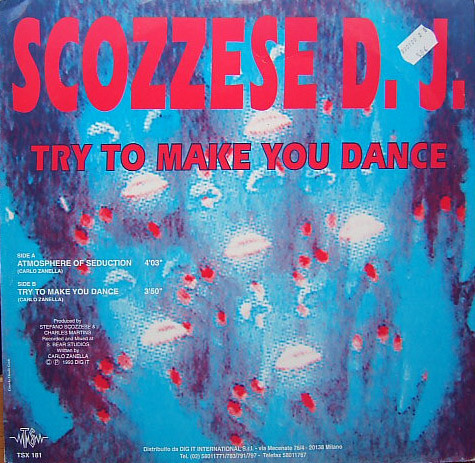 Scozzese D.J. - Atmosphere Of Seduction | Top Secret Records (TSX 181) - 2
