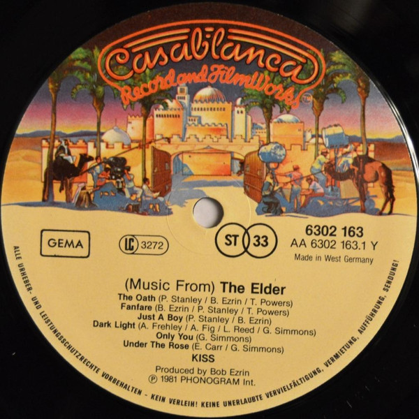Kiss - (Music From) The Elder | Casablanca (6302 163) - 4 Kiss - (Music From) The Elder | Casablanca (6302 163) - 4