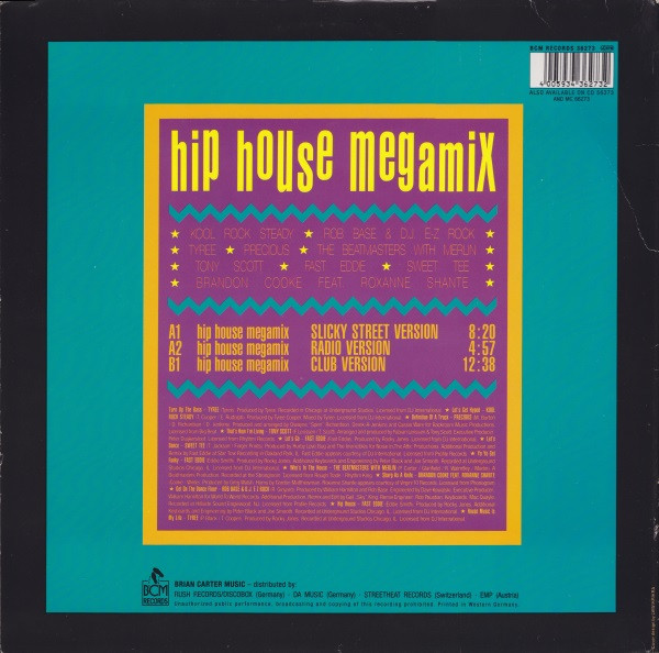 Various - Hip House Megamix | BCM Records (BCM 36273) - 2 Various - Hip House Megamix | BCM Records (BCM 36273) - 2