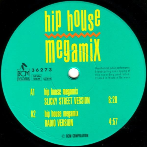 Various - Hip House Megamix | BCM Records (BCM 36273) - 3 Various - Hip House Megamix | BCM Records (BCM 36273) - 3