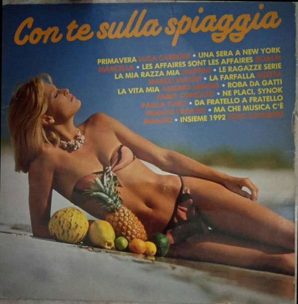 Various - Con Te Sulla Spiaggia | Fonit Cetra (TLPX 256) - main