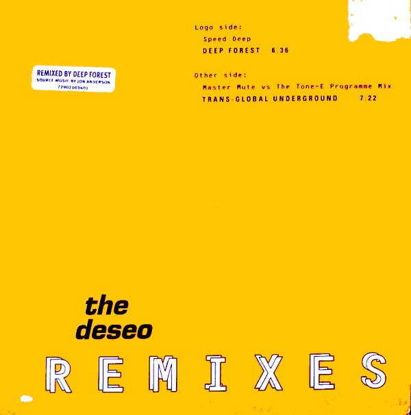 Jon Anderson - The Deseo Remixes | High Street Records (ST 45) - main Jon Anderson - The Deseo Remixes | High Street Records (ST 45) - main