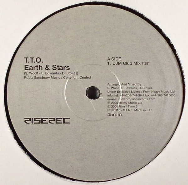 T.T.O. - Earth & Stars | Rise (RISE 310) - main