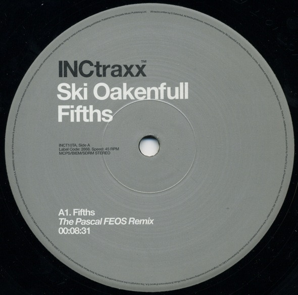 Ski Oakenfull - Fifths | INCtraxx (INCT10T) - main