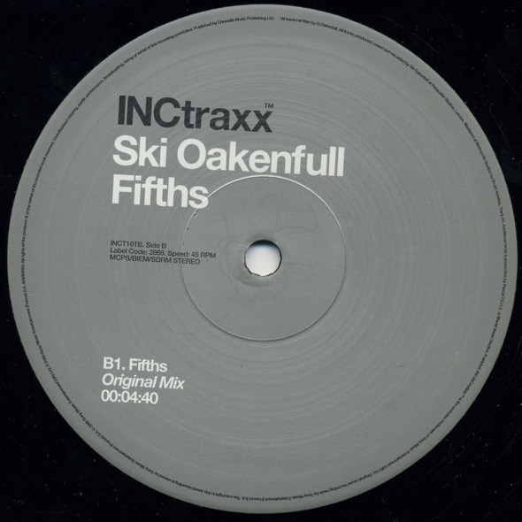 Ski Oakenfull - Fifths | INCtraxx (INCT10T) - 2