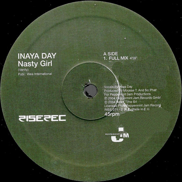 Inaya Day - Nasty Girl | Rise (RISE 271) - main