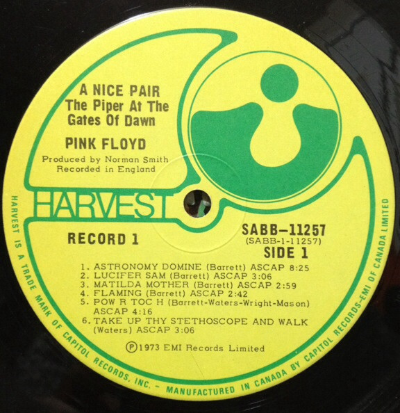 Pink Floyd - A Nice Pair | Harvest (SABB-11257) - 4 Pink Floyd - A Nice Pair | Harvest (SABB-11257) - 4