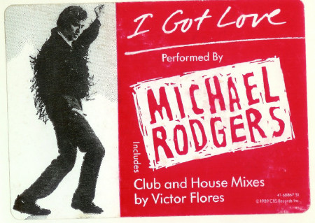 Michael Rodgers - I Got Love | WTG Records (41 68867) - 3