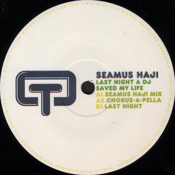 Seamus Haji - Last Night A DJ Saved My Life | Ocean Trax (OCN 120) - 4 Seamus Haji - Last Night A DJ Saved My Life | Ocean Trax (OCN 120) - 4