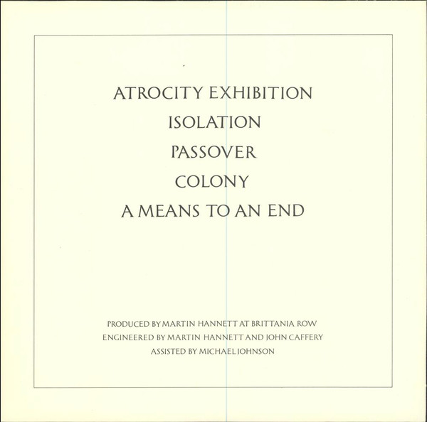 Joy Division - Closer | Factory (FACT∙XXV) - 3 Joy Division - Closer | Factory (FACT∙XXV) - 3