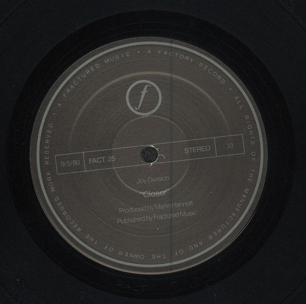 Joy Division - Closer | Factory (FACT∙XXV) - 6 Joy Division - Closer | Factory (FACT∙XXV) - 6