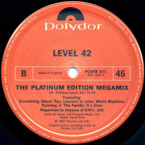 Level 42 - Children Say | Polydor (POSPX 911) - 4 Level 42 - Children Say | Polydor (POSPX 911) - 4