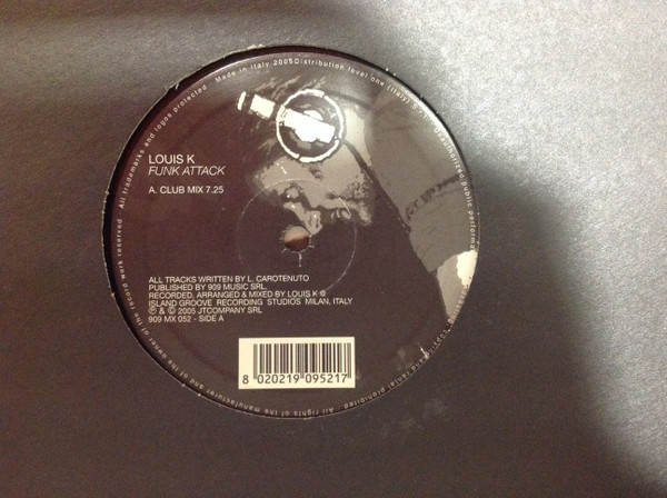 Louis K - Funk Attack | 909 Records (909 MX 052)