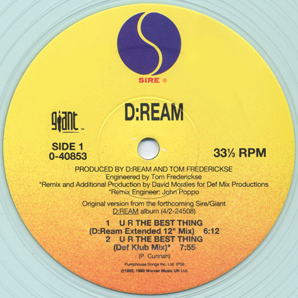 D:Ream - U R The Best Thing | Sire (0-40853) - 2 D:Ream - U R The Best Thing | Sire (0-40853) - 2