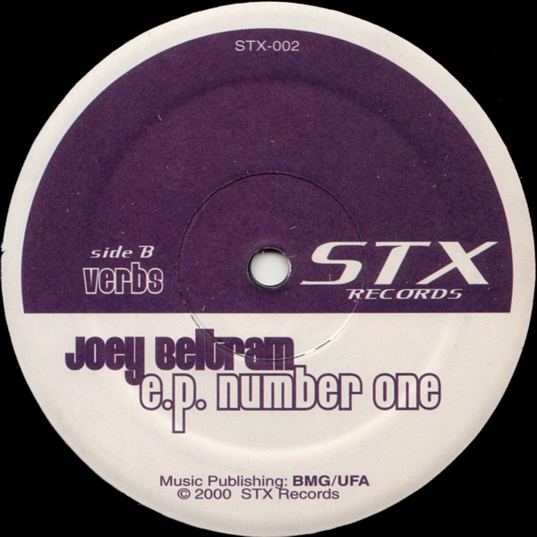 Joey Beltram - E.P. Number One | STX Records (STX-002) - 3