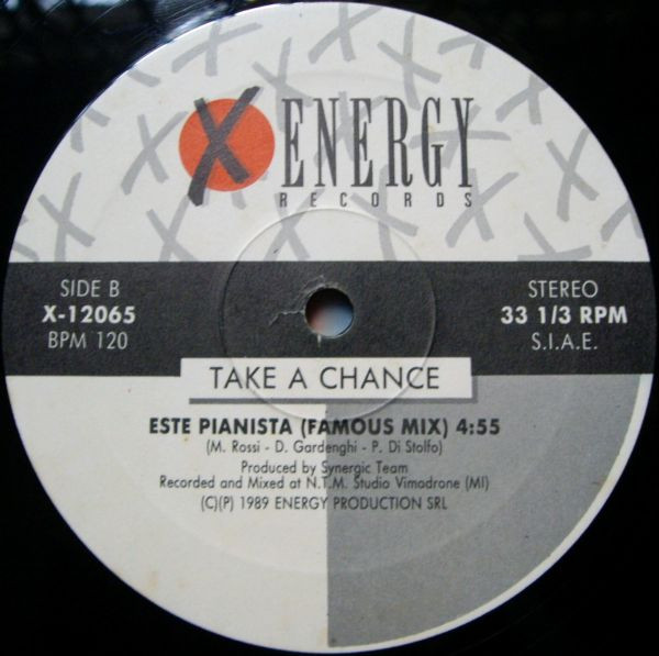 Take A Chance - Como Me Gusta | X-Energy Records (X-12065) - 2