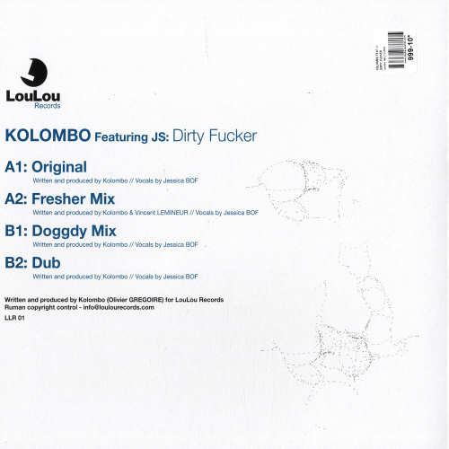 Kolombo - Dirty Fucker | LouLou Records (LLR01) - 2