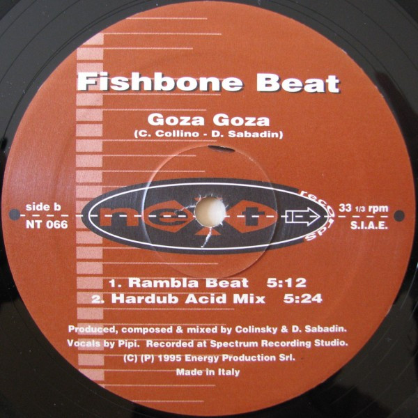 Fishbone Beat - Goza Goza | Next Records (NT 066) - 4