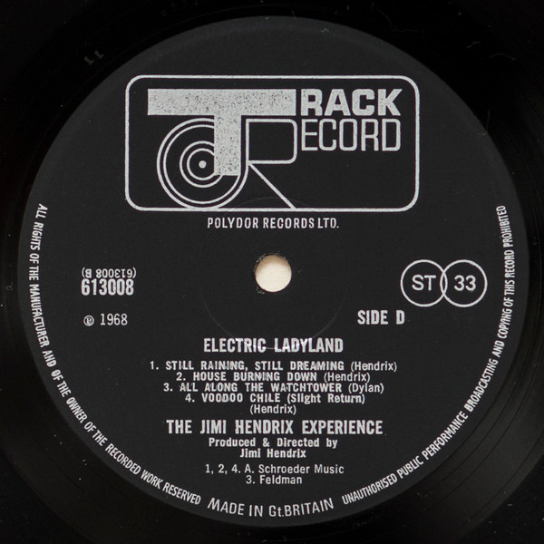 The Jimi Hendrix Experience - Electric Ladyland | Track Record (613008/9) - 7