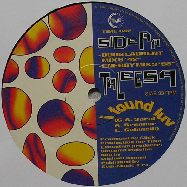 Taleesa - I Found Luv | TIME (TIME 042) - 4 Taleesa - I Found Luv | TIME (TIME 042) - 4