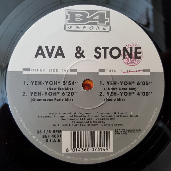 Ava & Stone - Yeh Yoh | B4 Before (BEF 4031) - 2