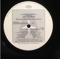M.A.S. Collective Feat. Judy Peterson - Release Your Mind (Remixes) | Airplane! Records (ARP 21077)