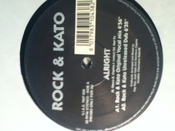Rock & Kato - Alright | Reform (REF 008) - 2