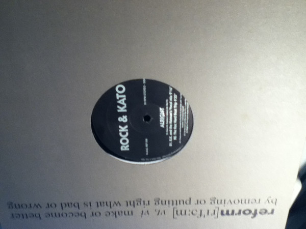 Rock & Kato - Alright | Reform (REF 008) - 4