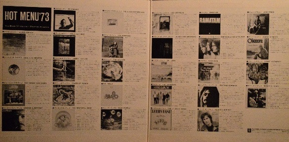 Hot Menu '73  -The Best Of Warner/Reprise/Atlantic-